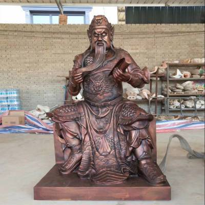 舟山銅關(guān)公 衛(wèi)恒銅雕——誠信與品質(zhì)的守護(hù)者